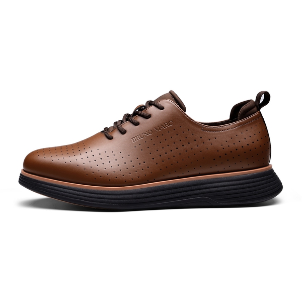 [MaxFlex SuiteCraft-] Men's Business Casual Oxford Sneakers - BROWN - 2
